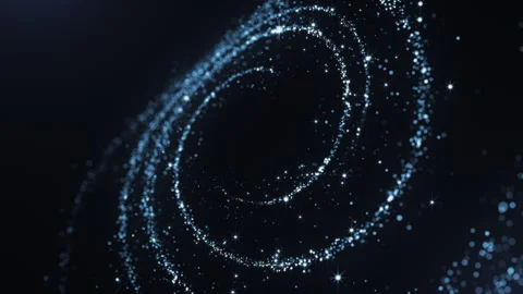 Abstract Magic Particles Video stock 247467564