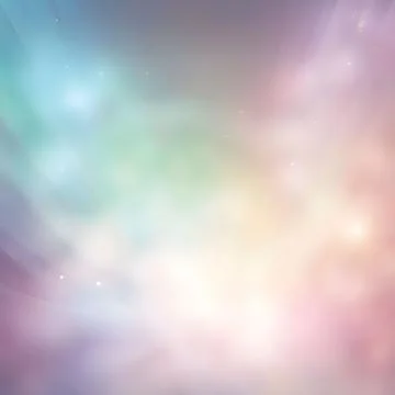 Abstract magic pastel light background. Abstract flowing wavy, smoke lines... Foto stock