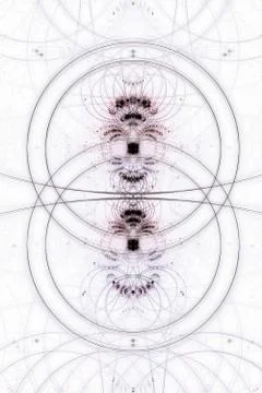 Abstract magic theme Stock Illustration