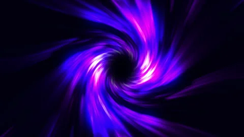 Abstract magical hypnotic energy space tunnel vortex shape. Stock Footage 255987227