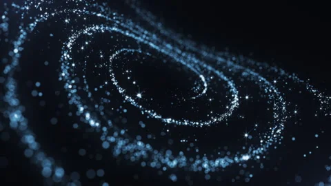 Abstract Magical Particles Video stock 247467177