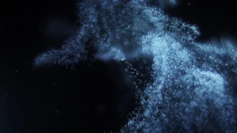 Abstract Magical Particles, Space Background Stock Footage 152381320