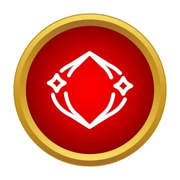 Abstract magical spell icon representing fantasy game power イラスト素材