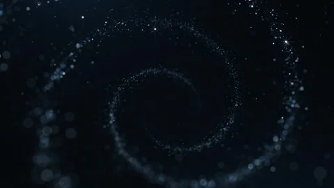 Abstract Magical Spiral Particles 스톡 동영상 247468713