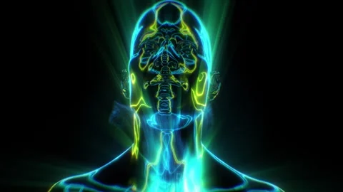 Abstract Man in Meditation Stock Footage 275333628