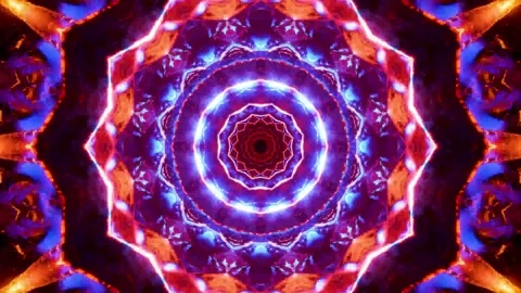 Abstract Mandala Background. Stock Footage 223348534