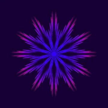 Abstract mandala design element. Decorative round pattern. 스톡 일러스트