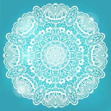 Abstract Mandala. Element for design Stock Illustration