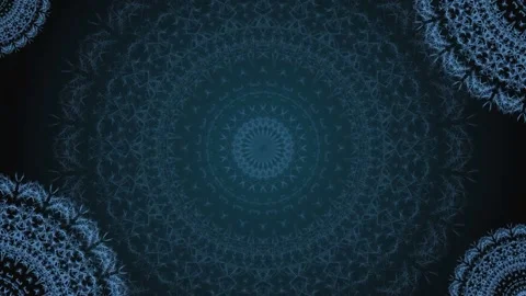 Abstract Mandala Footage Stock Footage 204779586