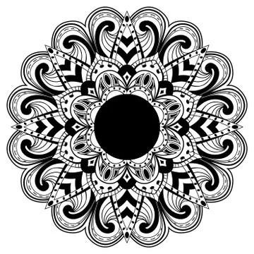 Abstract mandala Stock Illustration
