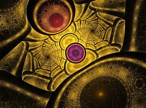 Abstract mandala Stock Illustration