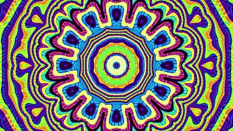 Abstract mandala loop 4k background. Cos... | Stock Video | Pond5