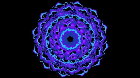 Abstract  mandala  MM09 스톡 동영상 81039294