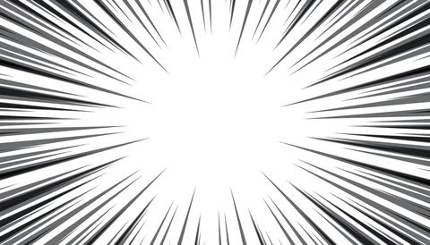 Abstract manga comic background with halftone. Vector illustration Illustrazione stock