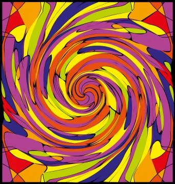 Abstract many colored background image Stock Illustration