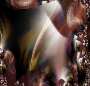 Abstract of many shapes Stock Illustration