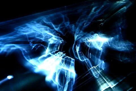 Abstract map glow Illustrazione stock