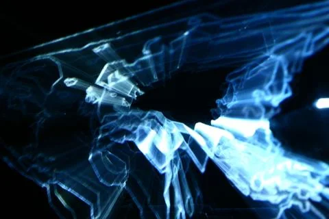 Abstract map glow Stock Illustration