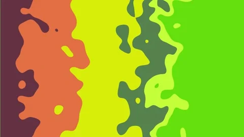 Abstract map of Italy with dynamic color transition effect Stock Footage 340003457
