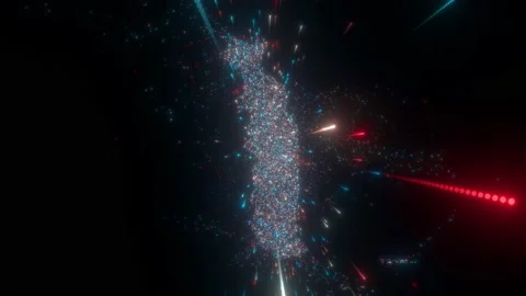 Abstract map of Togo Video stock 197132842