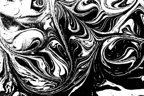 Abstract marble background. Black and white grunge texture. Vector illustration Stock Illustration