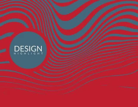 Abstract Marble Background Contour Line Pattern Stock Illustration