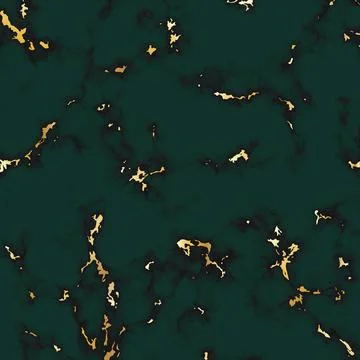 Abstract marble background for decorative design. Modern dark green and gol.. Stock Illustration