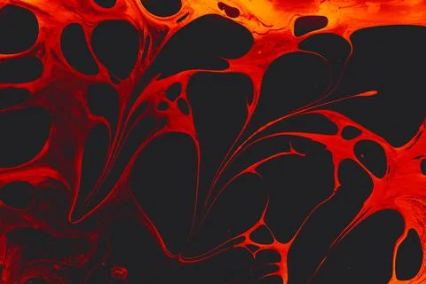 Abstract marble floral pattern texture. Traditional art of Ebru marbling Illustrazione stock