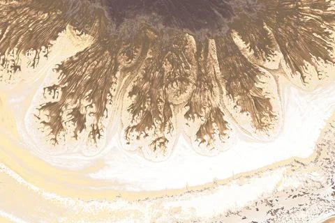 Abstract marble floral pattern texture. Traditional art of Ebru marbling Stock Photos