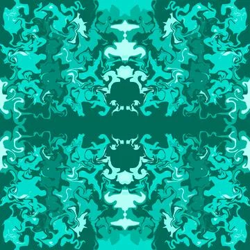 Abstract marble green print pattern. Vector illustration. Illustrazione stock