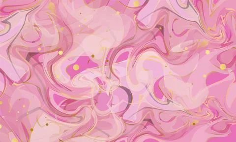 Abstract marble liquid color background design texture art Stock Illustration