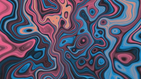 Abstract Marble motion background, Liquid background, colorful animated backgrou Stock Footage 245932441