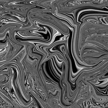 Abstract marble texture. Black and white background, Liquidity texture on marble Stock Illustration
