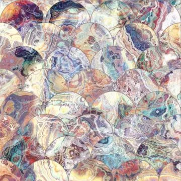 Abstract Marble texture. Can be used for background or wallpaper. Stock Illustration