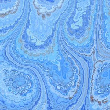 Abstract Marble texture. Fractal digital Art Background. High Resolution. Lig Stock Illustration