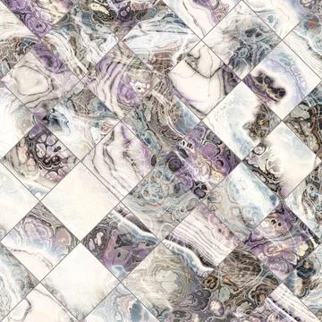 Abstract Marble texture. Fractal digital Art Background. High Resolution. Mos Stock Illustration