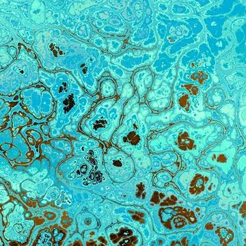 Abstract Marble texture. Fractal digital Art Background. High Resolution. Tur Stock Illustration