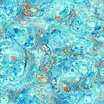 Abstract Marble texture. Fractal digital Art Background. High Resolution. Tur Stock Illustration