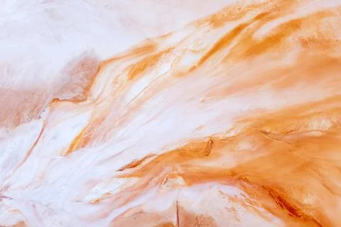 Abstract marble texture pattern. Marble texture background. Beautiful orange  Stock Photos