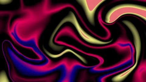 Abstract Marble Waves Colorful Luxury 4K Video Footage Stock Footage 344014714