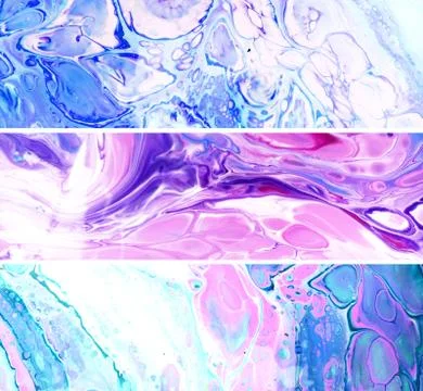 Abstract marbled ink background. Stock Illustration
