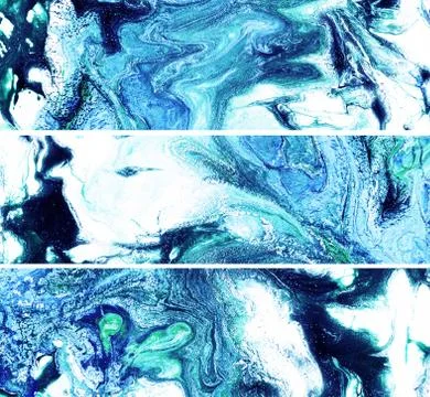 Abstract marbled ink background. Stock Illustration