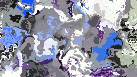 Abstract marbled shapes background, flat color design Stockbeeldmateriaal 125127486