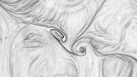 Abstract Marbleized Black and White Creative Colors Effect Background 9 Stock Footage 320648291