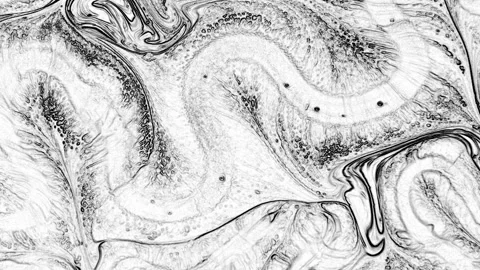 Abstract Marbleized Black and White Creative Colors Effect Background 10 Stock Footage 320648364