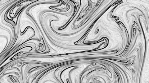 Abstract Marbleized Black and White Creative Colors Effect Background 19 Stock Footage 320970456