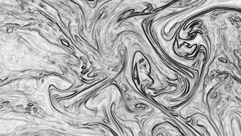 Abstract Marbleized Black and White Creative Colors Effect Background 55 Stock Footage 322695796