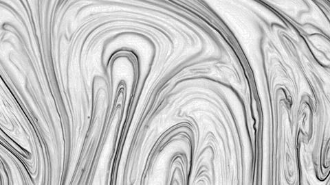 Abstract Marbleized Black and White Creative Colors Effect Background 85 Stock Footage 325138488