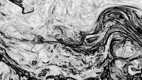 Abstract Marbleized Black and White Creative Colors Effect Background 91 Stock Footage 326549720