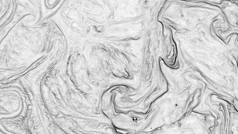 Abstract Marbleized Black and White Creative Colors Effect Background 90 Stock Footage 326550641